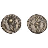 Lucius Verus, Denarius, 161-2, bare head right, rev. prov deor tr p ii cos ii, Providentia s...