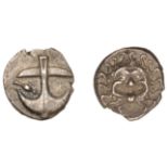 Greek Coinages, THRACE, Apollonia Pontica, Drachm, 480-450, anchor, rev. Gorgoneion facing,...