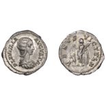 Plautilla, Denarius, 202-3, draped bust right, rev. Venus Victrix standing left, holding app...