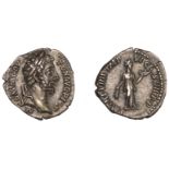 Commodus, Denarius, 183-4, laureate head right, rev. p m trp viiii imp vi cos iiii p p, Fide...