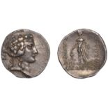 Greek Coinages, THRACE, Maroneia, Tetradrachm, 189-145, wreathed head of Dionysos right, rev...