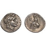 Greek Coinages, KINGS OF THRACE, Lysimachos (305-281), Tetradrachm, Heraclea, 287-282, diade...