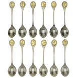 A Royal Society for the Protection of Birds Spoon Collection: Member's Edition, comprising 1...