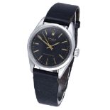 Rolex. A stainless steel wristwatch, Ref. 6444, Oyster, circa 1955 Movement: manual winding...