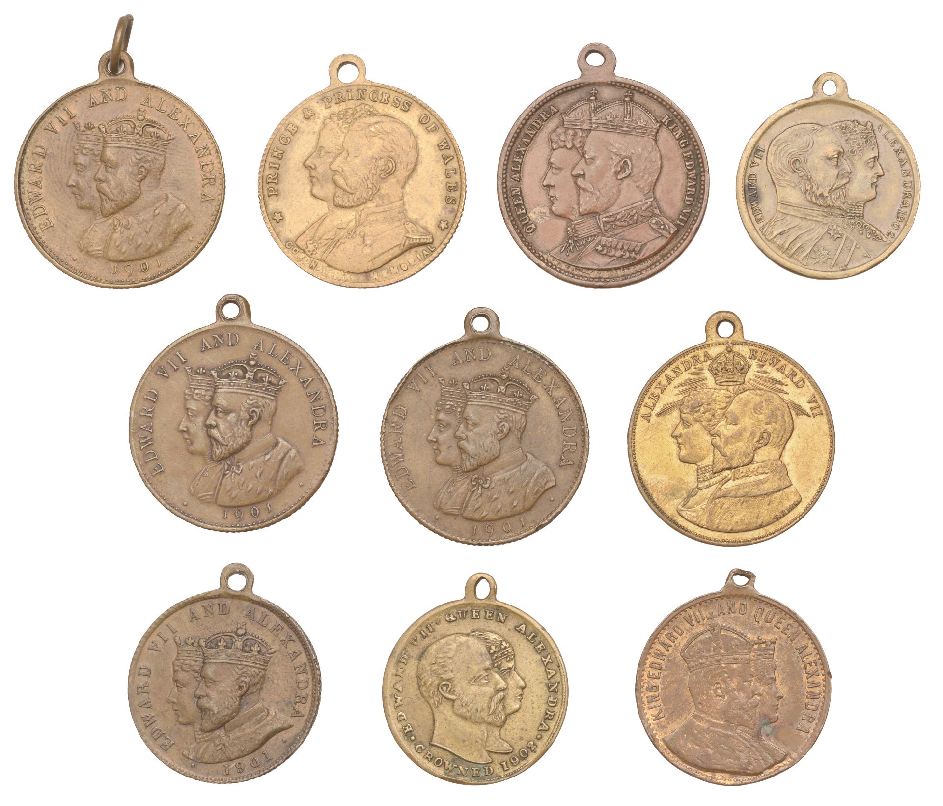 Miscellaneous, assorted medals (10), various types (C & W 4621A.1, 4682A.2, 4697A, 4760A.2,...