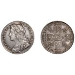 George II (1727-1760), Shilling, 1737, roses and plumes (ESC 1711; S 3700). Nearly extremely...