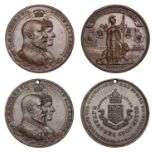 Coronation, 1902, medals (2) by Constantine & Floyd Ltd: bronze, 38mm (C & W 4165F.1); Chath...