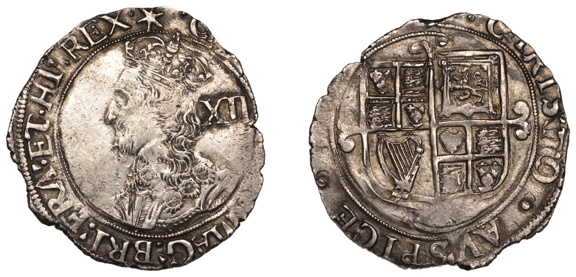 Charles I (1625-1649), Tower mint, Shilling, Gp G, type 4.4, mm. star, 5.98g/10h (SCBI Brook...