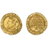 Charles I (1625-1649), Tower mint, Double Crown, Gp A, class II, mm. lis [1625], .carolvs d:...