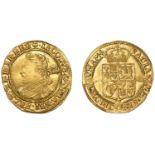 James I (1603-1625), Third coinage, Laurel, mm. trefoil [1624], iacobvs. d. g. ma. bri. fran...
