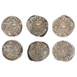 Henry III, Long Cross coinage, Pennies (3), all class IIIab, Bristol, Walter, walter on brvs...