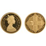 Alderney, Elizabeth II, Proof Double Sovereign, 2021. Brilliant, as struck; in case of issue...