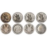 Accession, 1901, medals (4) by J. Moore: white metal, 38mm (C & W 4019A.1); silver, 38mm (C...