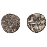 Kings of Northumbria, Ã†lfwald I (779-88), Sceatta or Penny, aelf-aldvs [part retrograde] aro...
