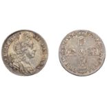 William III (1694-1702), Sixpence, 1697, third bust, large crowns (ESC 1233; S 3538). About...
