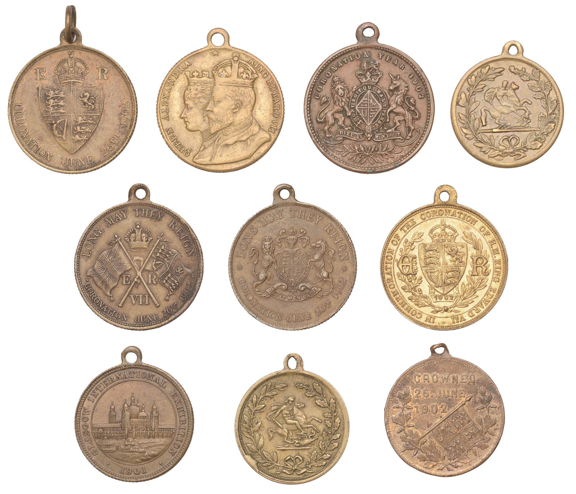 Miscellaneous, assorted medals (10), various types (C & W 4621A.1, 4682A.2, 4697A, 4760A.2,... - Image 2 of 2