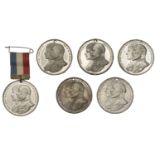 Coronation, 1902, medals (6) by J. Carter: white metal, 39mm (C & W 4150A.1); Christchurch,...