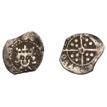 Edward IV (Second reign, 1471-1483), Bp Dudley, Halfpenny, mm. rose, small v to left of bust...