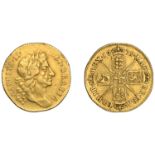 Charles II (1660-1685), Guinea, 1679, fourth bust (EGC 267; S 3344). Traces of mounting on e...