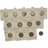 Edward III (1327-1377), Bp Hatfield, Fourth coinage, Penny, pre-Treaty series D, mm. cross 1...