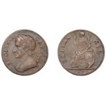 Charles II (1660-1685), Farthing, 1679, no stop on rev. (Cooke 701; BMC 531; S 3394). Nearly...