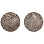 Henry VII (1485-1509), Profile issue, Groat, regular type, mm. pheon on obv., cross-crosslet...