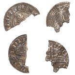 Ã†thelred II, fragment of a Penny, Helmet type, mint and moneyer uncertain, 0.52g (cf. S 1152...