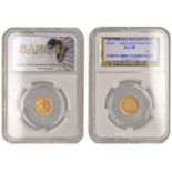SOUTH AFRICA, Rand Refinery, a small gold medal, struck in 1921 or 1930 from the first refin...