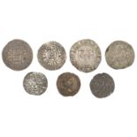 France, Louis IX (1226-70), Gros tournois (Dup. 190); together with a similar Gros of Philip...