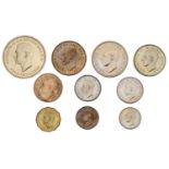 George VI (1936-1952), Proof set, 1951, comprising Crown to Farthing [10]. Some light tarnis...