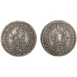 Austria, SALZBURG, Paris von Lodron, Thaler, 1624, 28.80g/12h (Probszt 1197; Dav. 3504). Cle...