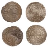 Richard I, Pennies (2), both class IVa, Canterbury, Ulard, vlardÂ· onÂ· canti, 1.00g/2h; York,...