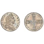 William III (1694-1702), Sixpence, 1700, third bust (ESC 1250; S 3538). Peripheral adjustmen...