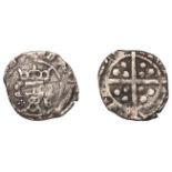 Edward IV (First reign, 1461-1470), Bp Booth, Light coinage, Penny, type VI, mm. sun [?] on...