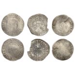 Edward IV (First reign), Light coinage, Groat, London, class Vd, mm. rose, quatrefoils by ne...