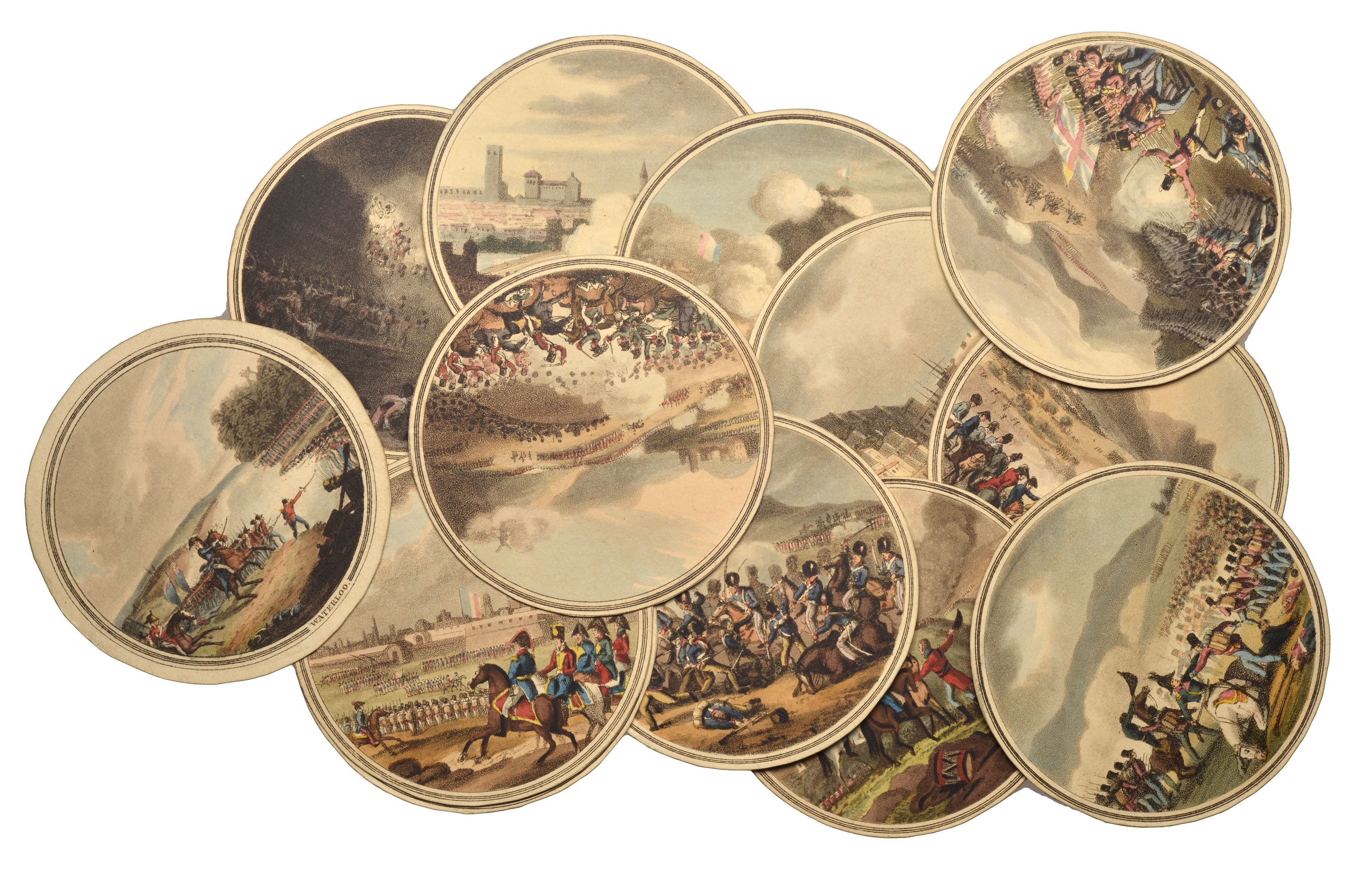 British Battles, a copper box medal by J. Porter for E. Orme, uniformed bust left, rev. Vict... - Image 2 of 2