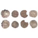Edward IV (Second reign), Halfpenny, mm. annulet, 0.32g/2h (N 1667; S 2137); together with o...