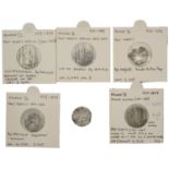 Edward III (1327-1377), Bp Hatfield, Fourth coinage, Penny, Post-Treaty period, annulet on b...