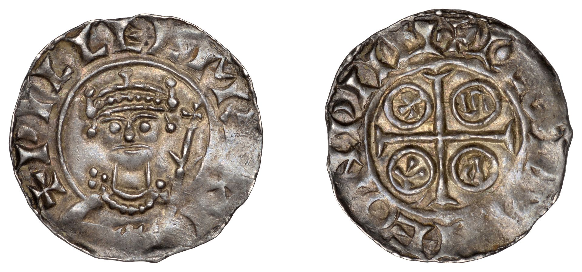 William I (1066-1087), Penny, PAXS type [BMC VIII], Wallingford, Ã†gelwine, ieglpine on paiil...