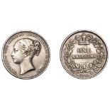 Victoria (1837-1901), Shilling, 1863/1, e in dei over e (ESC 3023; S 3904). Cleaned, good fi...