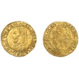 James I (1603-1625), Third coinage, Half-Laurel, mm. trefoil [1624], iacobvs. d. g. ma. bri....