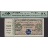 Banco Nacional Ultramarino, Mozambique, printers archival specimen 50 Centavos, 5 November 1...