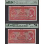 Banco Nacional Ultramarino, Cape Verde, printers archival specimen 100 Escudos (2), 16 Novem...