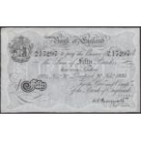 Bank of England, Kenneth O. Peppiatt, Â£50, Liverpool, 30 November 1934, serial number 79/X 1...