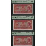 Banco Nacional Ultramarino, Cape Verde, printers archival specimen 100 Escudos (3), 16 Novem...