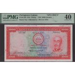 Banco Nacional Ultramarino, Portuguese Guinea, specimen 1000 Escudos, 30 April 1964, serial...