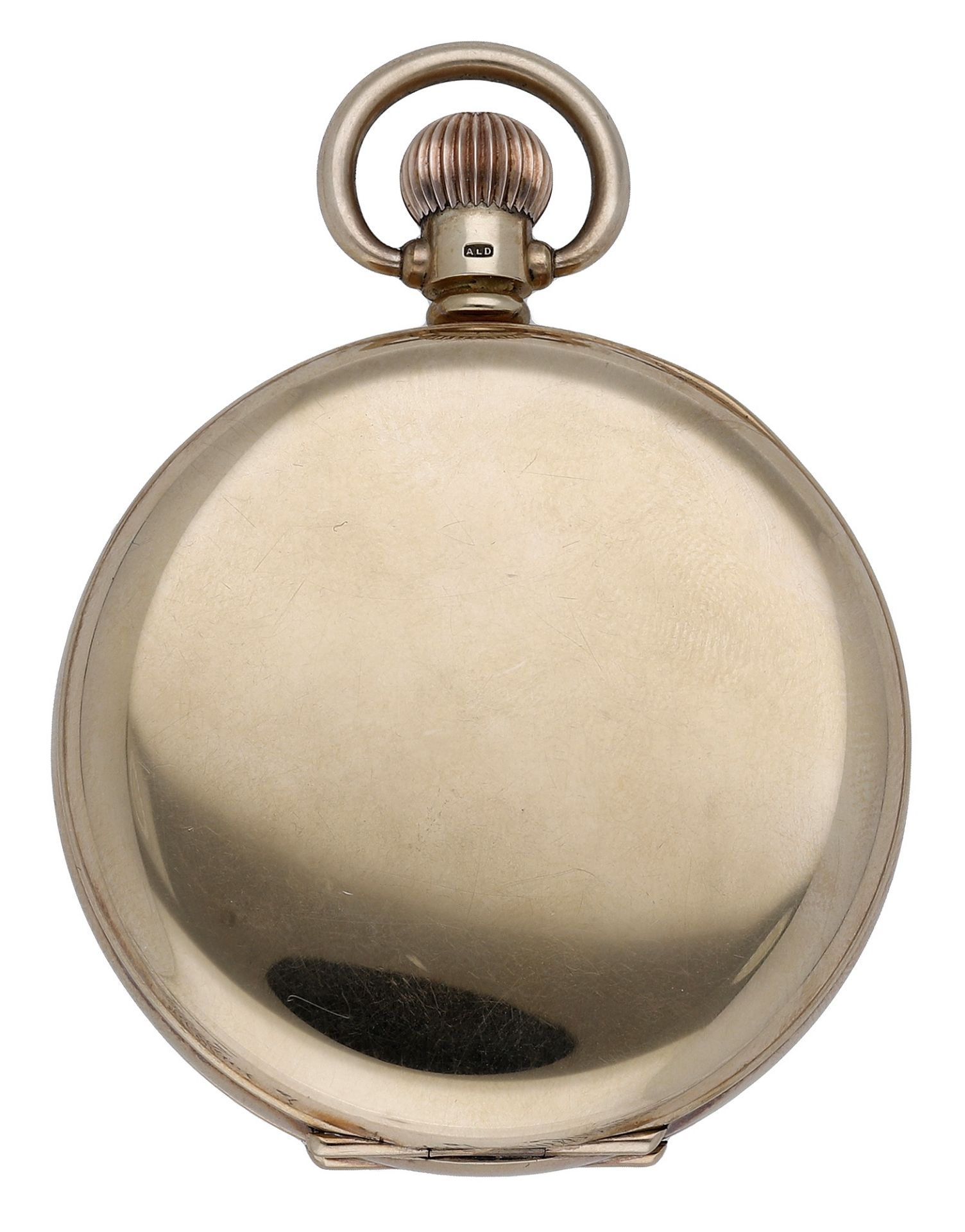 Waltham. A gold hunting cased keyless watch, 1932. Movement: lever escapement, 15 jewels, n... - Image 3 of 7