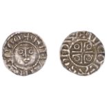 John (as Lord, 1172-1199), Second coinage, Halfpenny, type Ib, Dublin, Nicolas, nicolas : on...