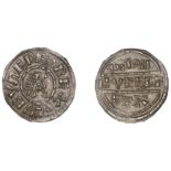 Kings of Mercia, Burgred (852-74), Penny, Phase III, c. 868-74, Hugered, + bvrgred rex aroun...