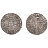 James II (1437-1460), Second coinage, Groat, Second issue, Edinburgh, type II, mm. crown, no...